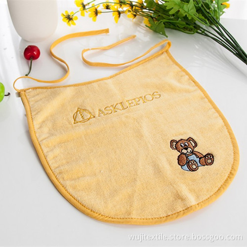 Microfiber Baby Pinafore with Lovely Embroidery (WJ-CH1577)